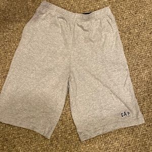 Boys gray athletic shorts. Worn a couple of times.  In very good condition.